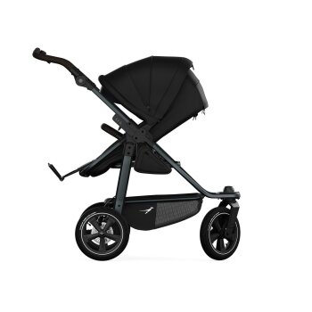 TFK - mono 3 - Kombikinderwagen 2-in-1 mit Luftreifen Schwarz