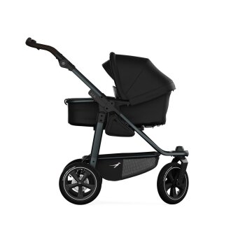 TFK - mono 3 - Kombikinderwagen 2-in-1 mit Luftreifen Schwarz