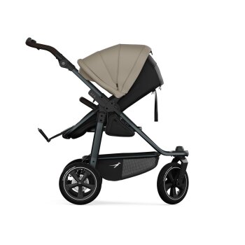 TFK - mono 3 - Kombikinderwagen 2-in-1 mit Luftreifen Sand