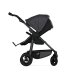 TFK - mono 4 - Kombikinderwagen 2-in-1 mit Luftkammerreifen Premium grau