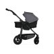 TFK - mono 4 - Kombikinderwagen 2-in-1 mit Luftkammerreifen Premium grau