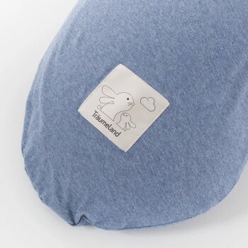 Träumeland - Stillkissen elastisch blau meliert (180 cm)