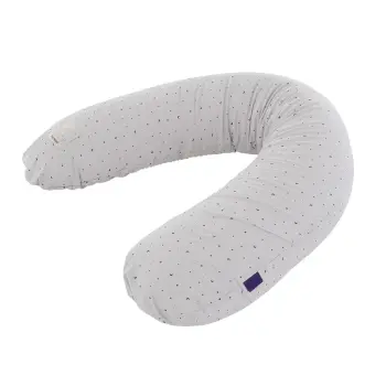 Träumeland - Stillkissen elastisch Moon grau (180 cm)
