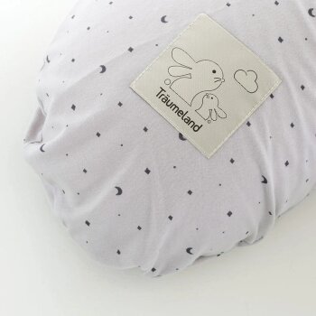 Träumeland - Stillkissen elastisch Moon grau (180 cm)