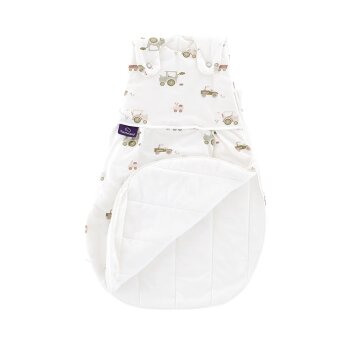 Träumeland - Baby-Ganzjahresschlafsack LIEBMICH Little Farm grün Gr. 62/68