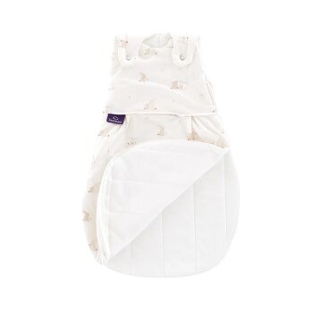 Träumeland - Außenschlafsack LIEBMICH Hophop Bunny beige, Größe 68/74