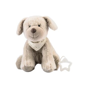 Sterntaler - Spieluhr Hund Lucky Groß, Graubeige (2)