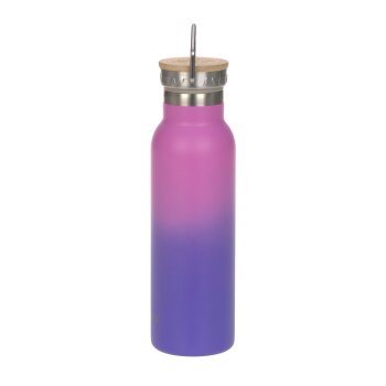 Lässig - Edelstahl Kinder Trinkflasche 460 ml - Unique Gradient, Lila