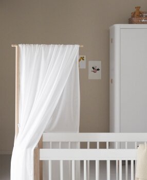 Oliver Furniture - Betthimmel f&uuml;r Wood Mini+ Wei&szlig;