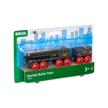 BRIO - Schwarzer Kugelblitz mit Kohlentender