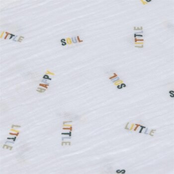 Lässig - Mulltücher 3er Set 85 x 85 cm - Bio Baumwolle, Happy Fruits, Kirsche