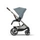 Cybex - Gold Balios S Lux 2 in 1 Kombikinderwagen Stormy blue