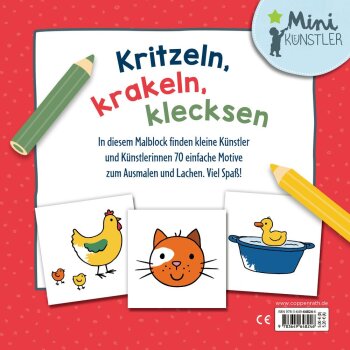 Coppenrath - Mini-Künstler - Mein allererster Ausmalspaß: Bauernhof-Motive (3)