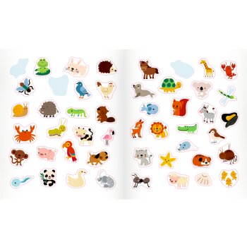 Coppenrath - Mini-Künstler - Mein erstes Sticker-Malbuch: Lieblingstiere (3)