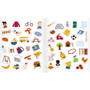 Coppenrath - Mini-Künstler - Mein 1. Sticker-Malbuch: Kindergarten (3)