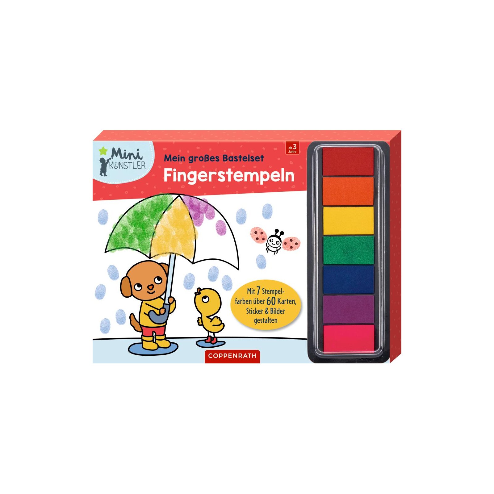 Coppenrath Mehrfarbig Stempel, Mein Gr. Bastelset: Fingerste - Image 6