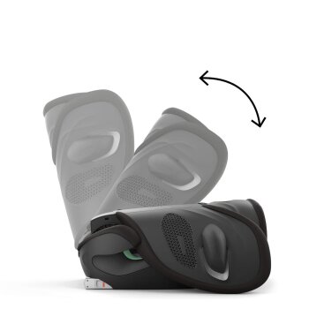 Cybex - Gold Solution G2 PLUS i-Fix Kindersitz Moon black (2)