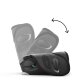 Cybex - Gold Solution G2 PLUS i-Fix Kindersitz Moon black