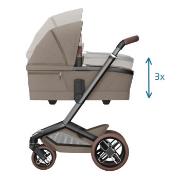 Maxi Cosi - Kombikinderwagen Fame Twillic Truffle