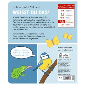 Coppenrath - Fühlen und die Welt begreifen - Mein Fühl-Wörterbuch: In der Natur
