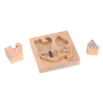 Lässig - Puzzle aus Holz - ab 1 Jahr - Little Mateys