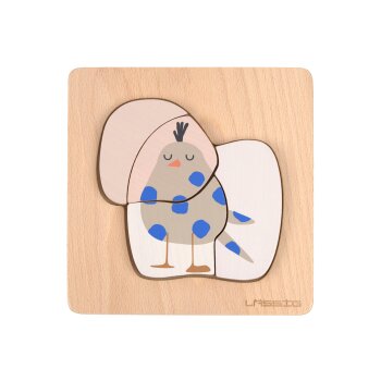 Lässig - Puzzle aus Holz - ab 2 Jahre - Little Mateys Hund (A)