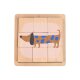 Lässig - Würfelpuzzle aus Holz - ab 2 Jahre - Little Mateys