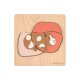 Lässig - Puzzle aus Holz - ab 2 Jahre - Little Mateys Katze (A)