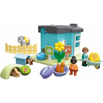 PLAYMOBIL - JUNIOR - 71690 Tierpension mit Futterspender