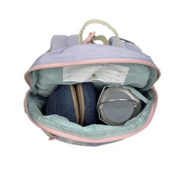 Lässig - Kindergartenrucksack Tiny Outdoor - Regenbogen, Lila