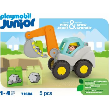PLAYMOBIL - JUNIOR - 71684 Schaufelbagger