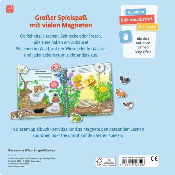 Ravensburger - Mein großes Magnetbuch - Wer wohnt...