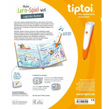 Ravensburger - tiptoi - Meine Lern-Spiel-Welt - Logisches...