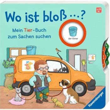 Ravensburger - Wo ist blo&szlig;...? Mein Tier-Buch zum...