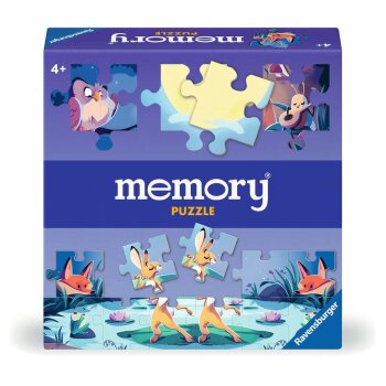 Ravensburger - Puzzle memory® - 80 Teile - ab 4 Jahre - Tiere am Teich (A)
