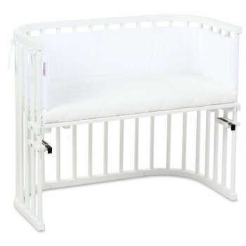 babybay - Nestchen ORGANIC COTTON, Weiß (Boxspring XXL)