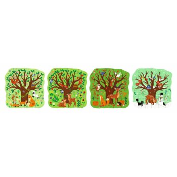 Ravensburger - Puzzle UP! - Vier Jahreszeiten