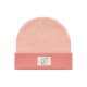 Lässig - Beanie-Mütze Little Gang - Bio-Baumwolle, Peach Coral, 1-3 Jahre