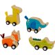 Die Spiegelburg - Bunte Geschenke - Tier mit Rückziehmotor, sort. (8)