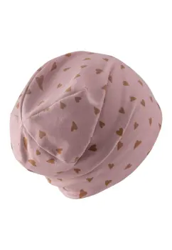 Sterntaler - Beanie Herzen samtrosa Gr.43