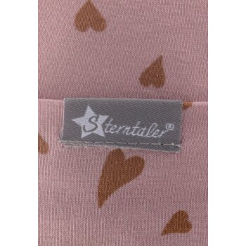 Sterntaler - Beanie Herzen samtrosa Gr.53