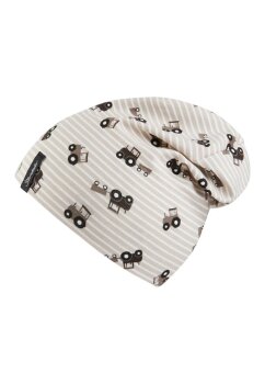 Sterntaler - Beanie Traktoren sand Gr.35