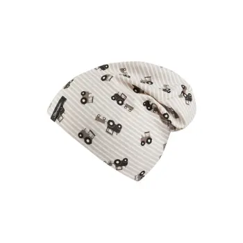 Sterntaler - Beanie Traktoren sand Gr.43