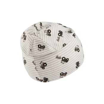 Sterntaler - Beanie Traktoren sand Gr.45