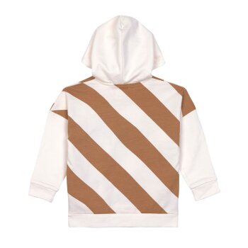 Lässig - Kids Hoodie Bio-Baumwolle Happy - Milky, Caramel, Gr. 86/92