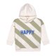 Lässig - Kinder-Kapuzenpullover Kids Hoodie Happy - Milky, Gr. 110/116