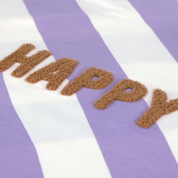 Lässig - Kinder-Hoodie Happy - Milky, Lilac...