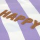 Lässig - Kids Hoodie Bio-Baumwolle Happy - Milky/Lilac, Gr. 86/92