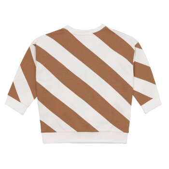 Lässig - Kids Sweater Bio-Baumwolle Happy - Milky/Caramel, Gr. 62/68