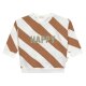Lässig - Kids Sweater Bio-Baumwolle Happy - Milky/Caramel, Gr. 62/68